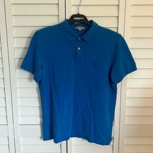 BURBERRY BRIT Mens Polo size M in blue